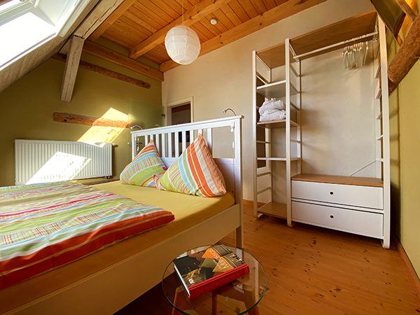 Paradieskranich Schlafzimmer