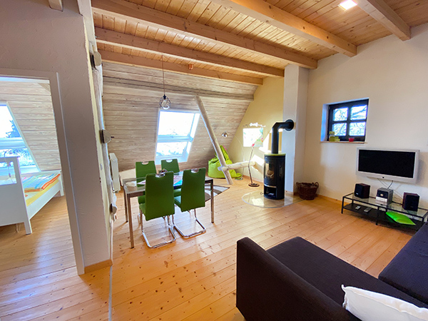 Paradieskranich Wohnzimmer Kamin