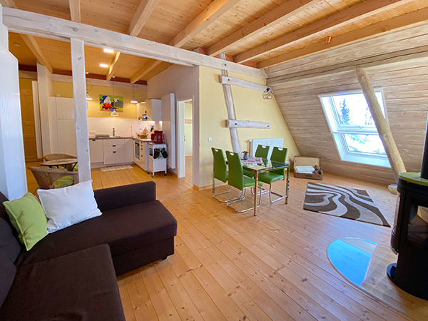 Paradieskranich Wohnzimmer Kueche