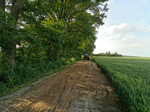Wir machen den Weg hübsch